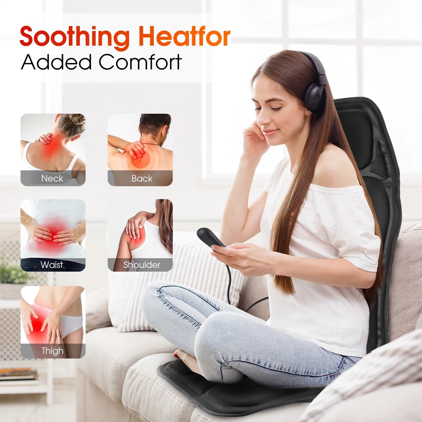 Electric Infrared Full-Body Massage Chair