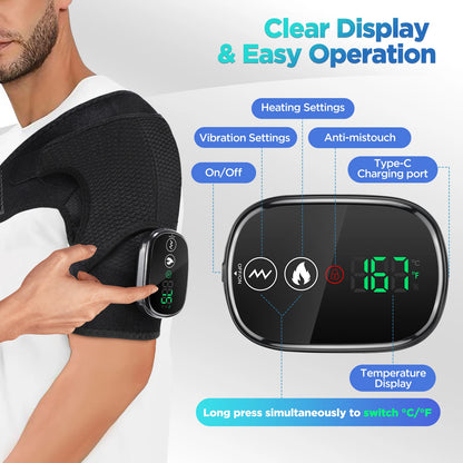 Heated Shoulder Massager